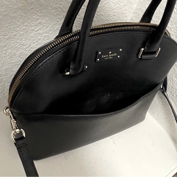 🆕Kate Spade ♠️ Grove Street Carli - Dome Crossbody Satchel - Black - Picture 11 of 15